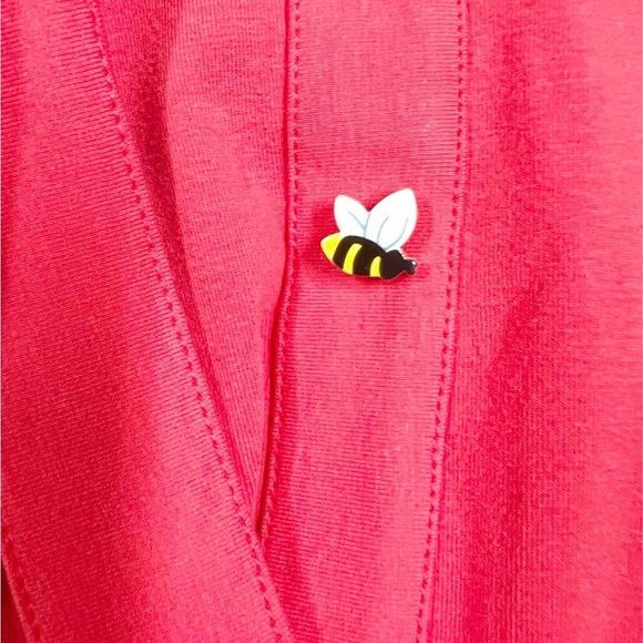 Disney Womens Winnie The Pooh Red Balloon Ride Suspender Skirt Size M - Picture 10 of 10